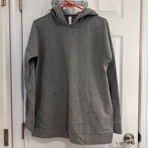 Lululemon Grey Relaxed Fit Kangaroo Pocket Hoodie